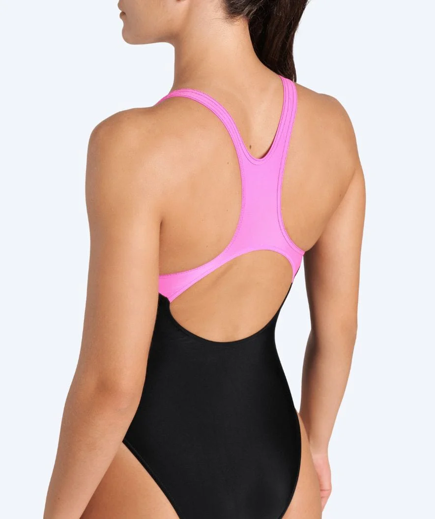 Arena swimsuit for women - Lights - Black/pink - Image 4