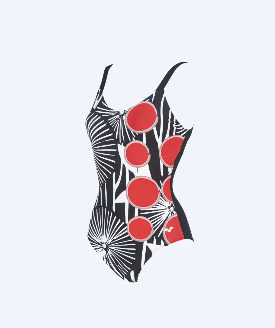 Arena swimsuit for women - Nori Wing - Black/red - Image 3