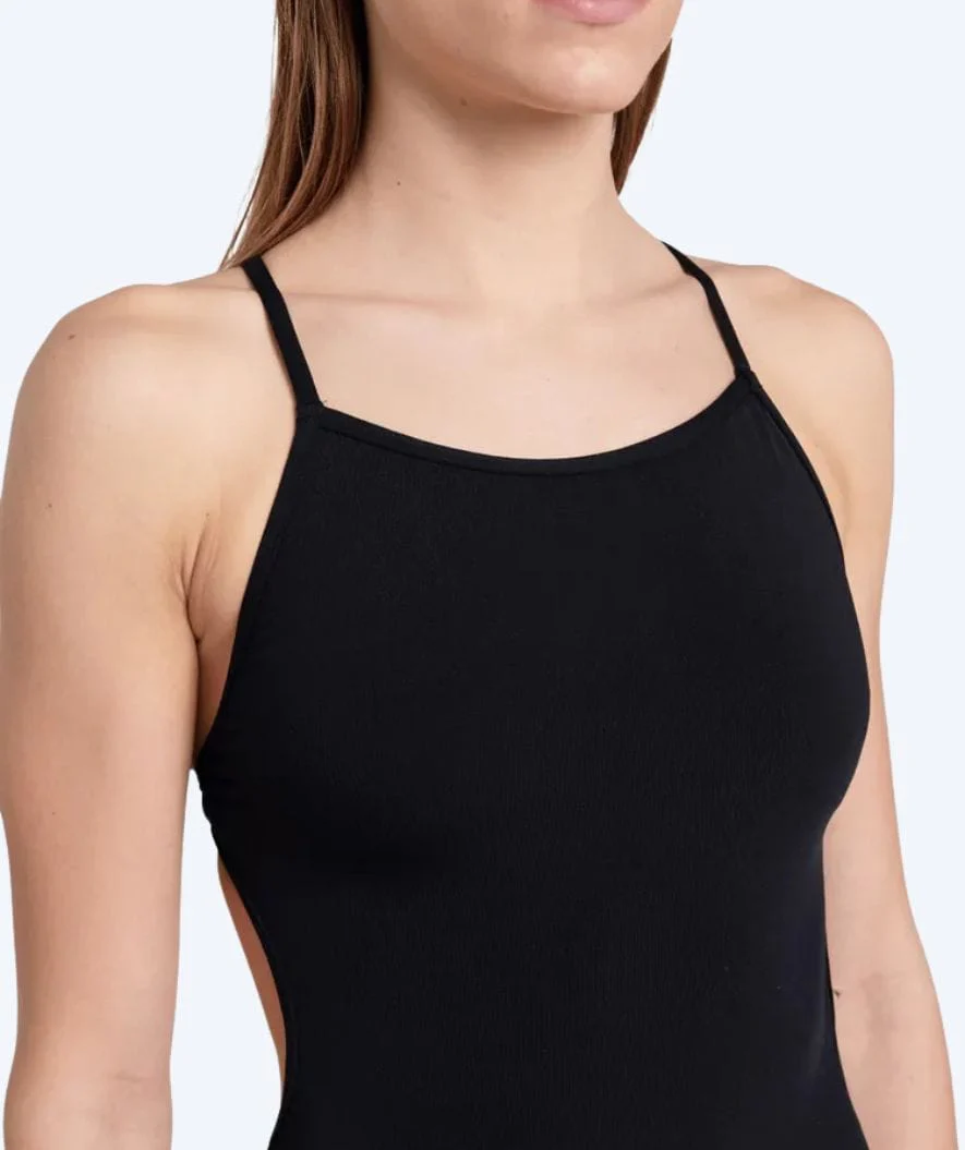 Arena swimsuit for women - Solid Lace Back - Black - Image 4