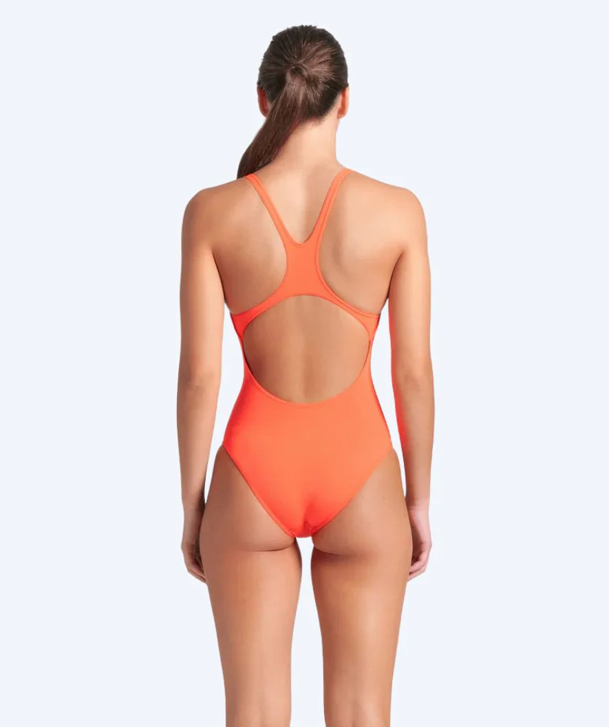 Arena swimsuit for women - Solid Swim Pro - Orange - Image 2