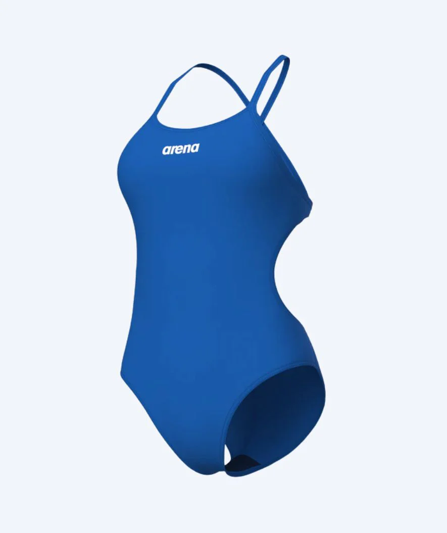 Arena swimsuit for women - Solid Tie Back - Blue - Image 6
