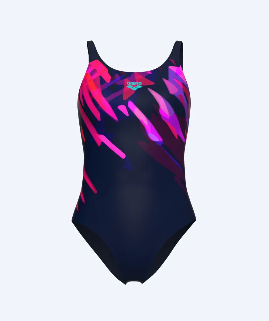 Arena swimsuit for women - Talea U-Back - Dark blue/purple - Image 5