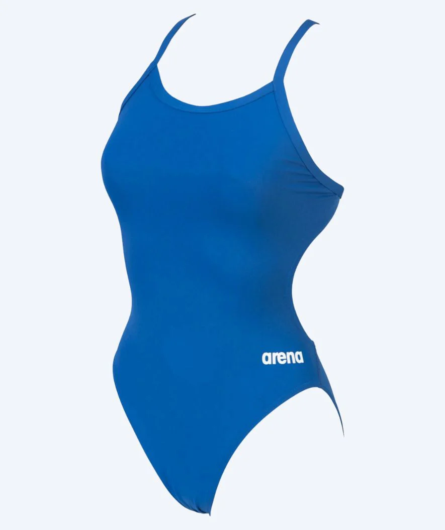 Arena swimsuit for women - Team Challenge Solid - Blue - Image 3