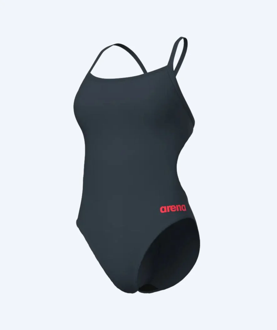 Arena swimsuit for women - Team Challenge Solid - Grey - Image 6