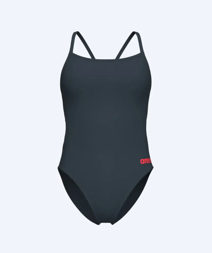 Arena swimsuit for women - Team Challenge Solid - Grey - Image 7