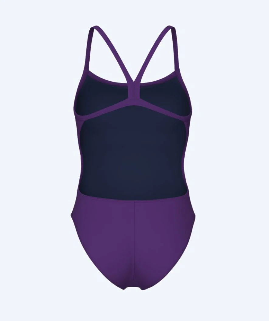Arena swimsuit for women - Team Challenge Solid - Purple - Image 8