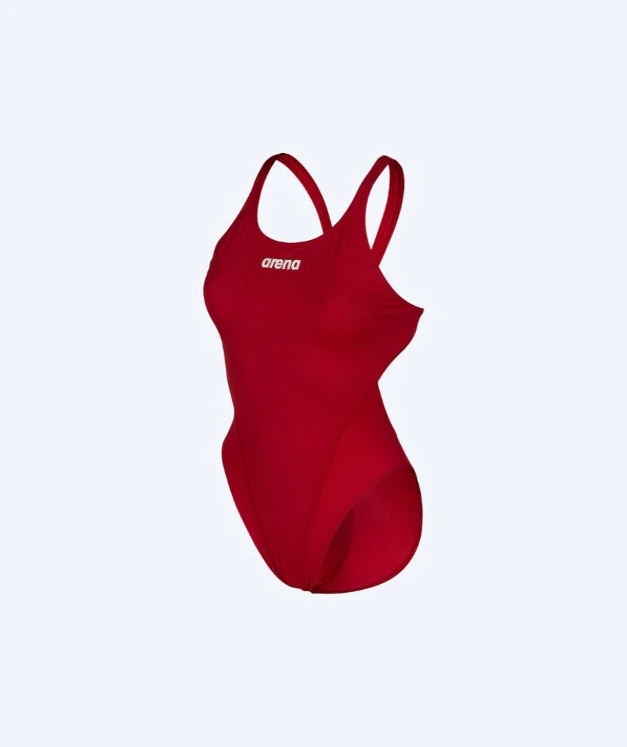 Arena swimsuit for women - Team Swim Tech Solid - Red - Image 6