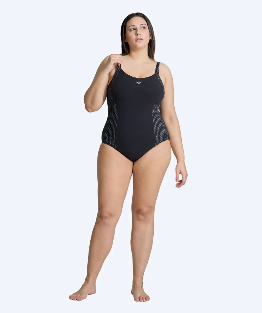 Arena swimsuit in plus size for women - Bodylift Laura - Black - Image 3