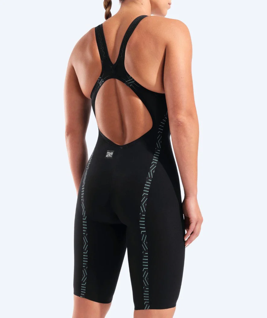 Arena racing swimsuit for women - Veloce - Black/light blue - Image 5