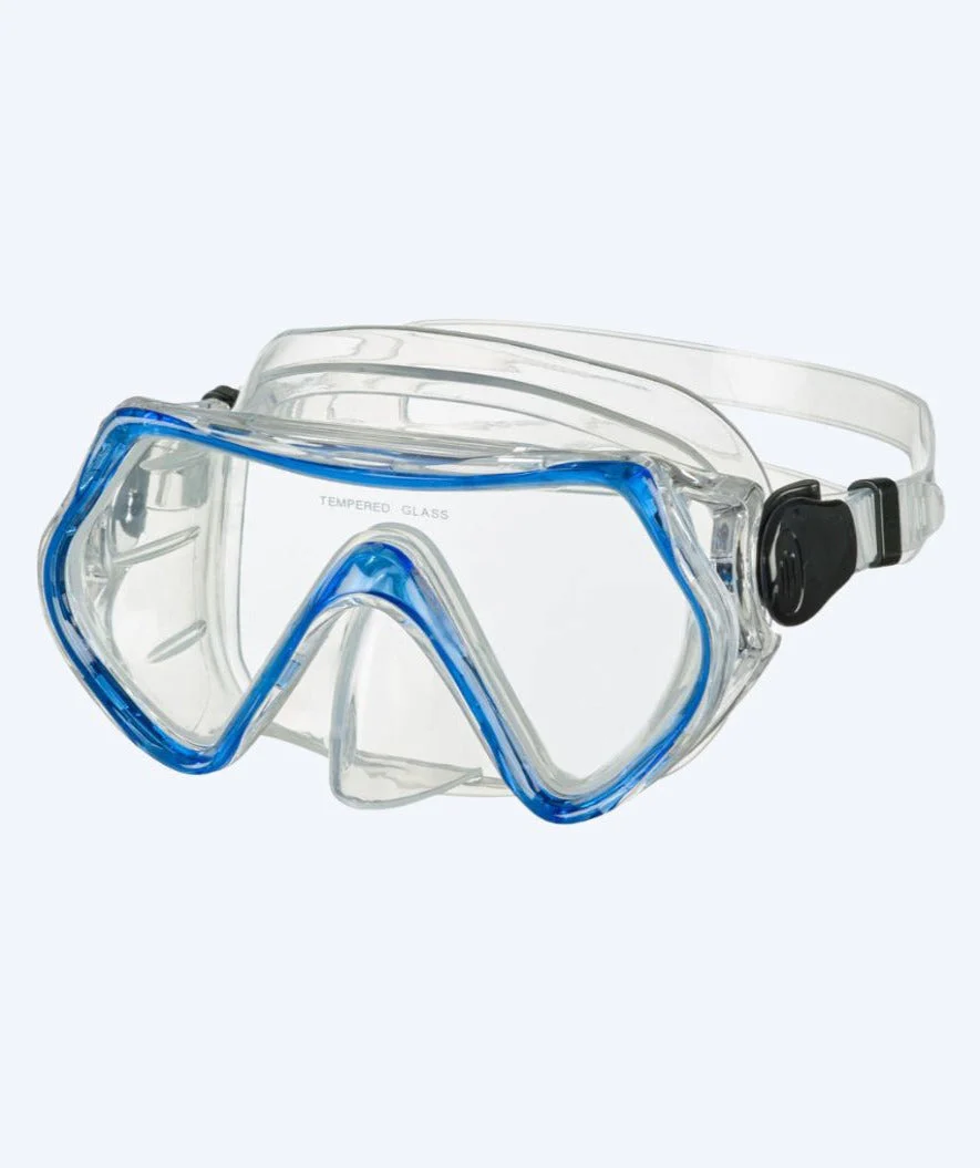 Beco diving mask for kids (from 8 years) - Livorno - Blue
