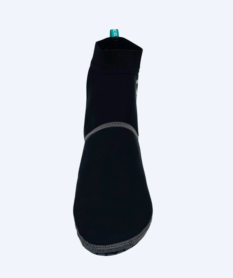 Beco neoprene socks for open water - Black/silver - Image 2