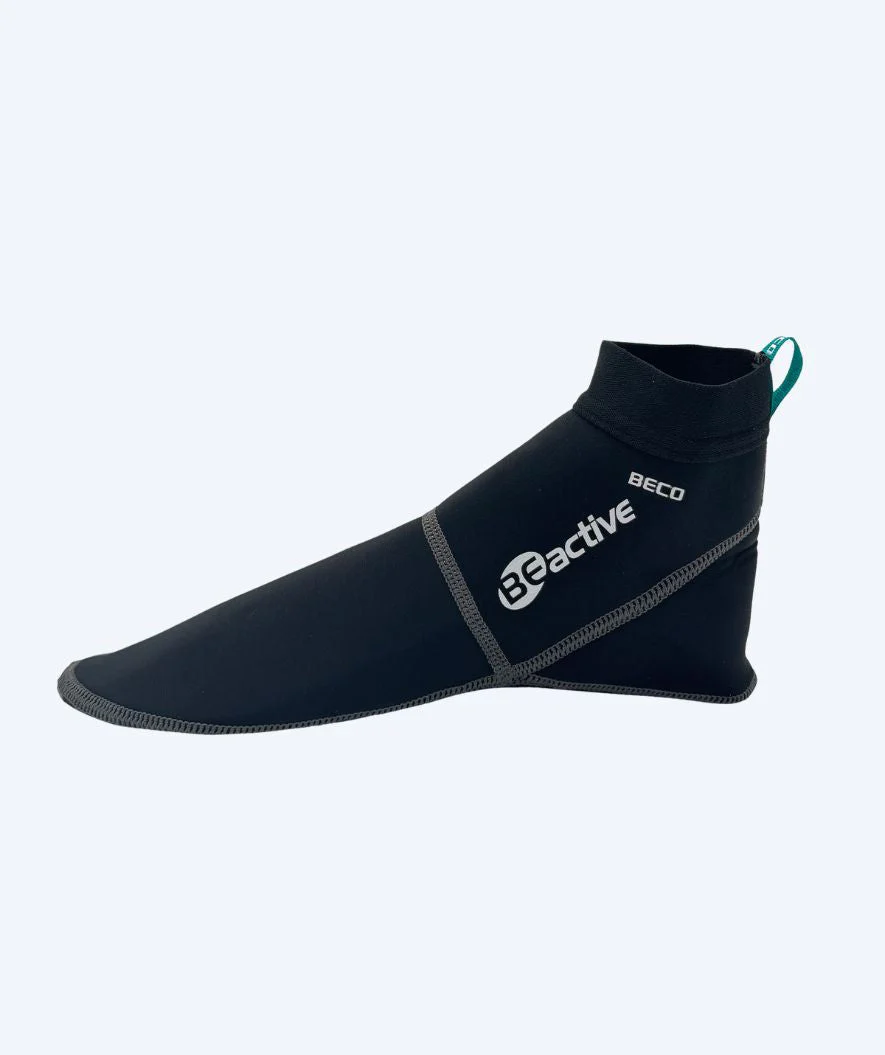 Beco neoprene socks for open water - Black/silver - Image 3