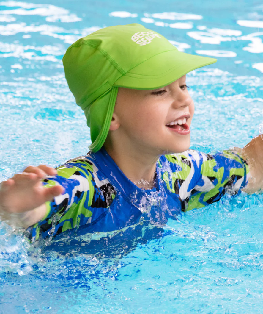 Beco sunhat for kids - Sealife - Green - Image 3