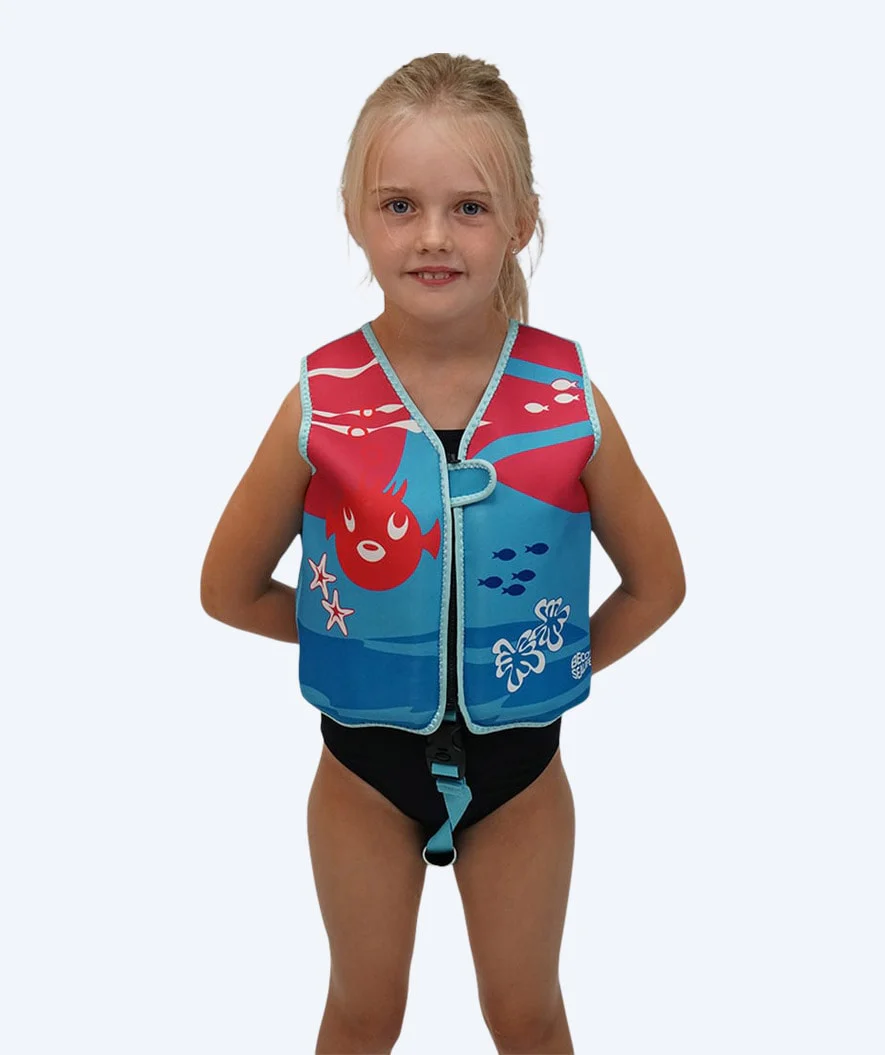 Beco swim vest for kids (1-6) - Sealife - Light blue/green - Image 3