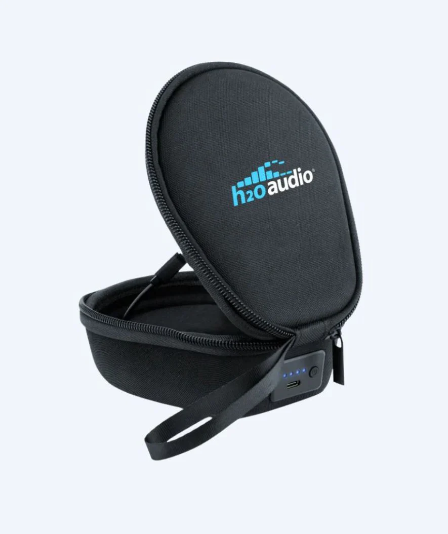H2OAudio charging case - Tri 2 & Tri 2 PRO - Black