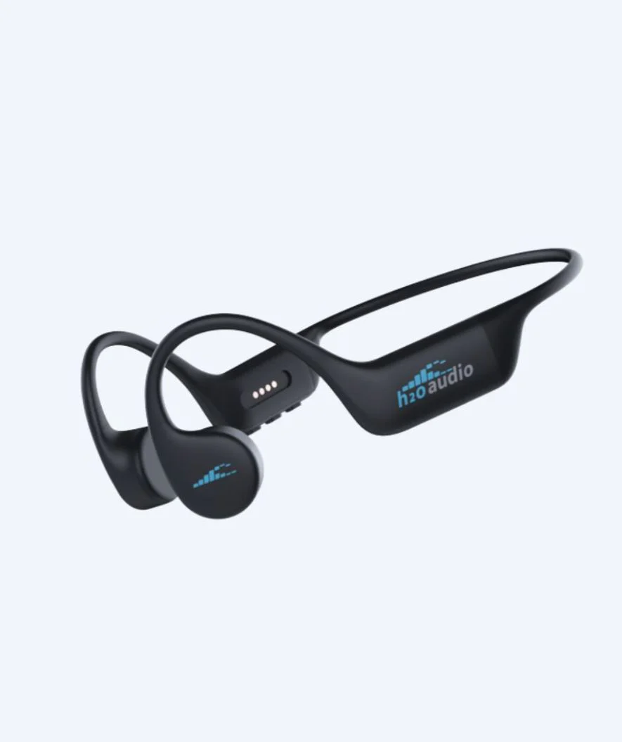 H2OAudio waterproof headphones - Tri 2 Multi-Sport w. BT and MP3 - Black