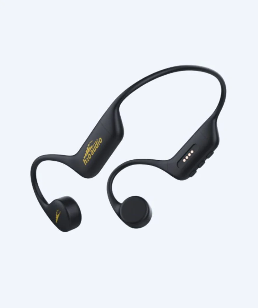 H2OAudio waterproof headphones - Tri 2 PRO Multi-Sport w. BT and MP3 - Black - Image 3