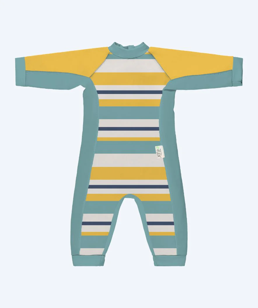 Konfidence wetsuit for kids - SplashyTM - Blue/yellow