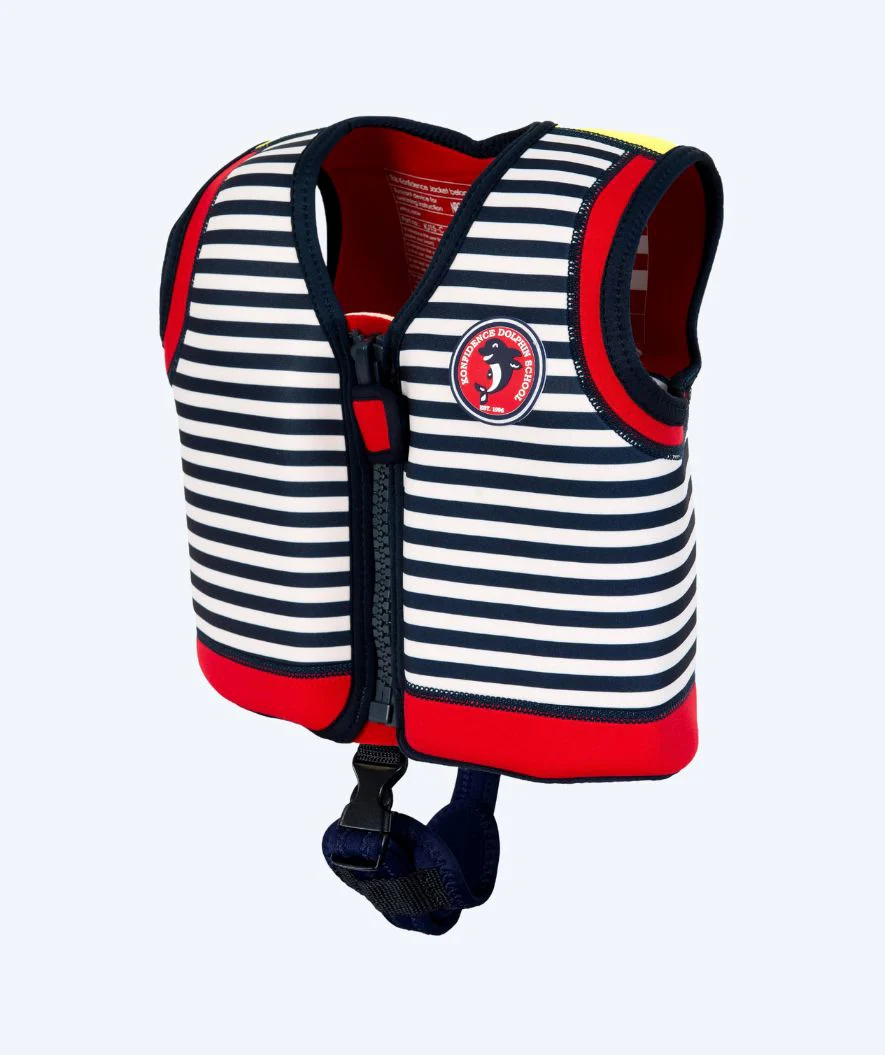 Konfidence swim vest for kids (2-12) - Original - Red/dark blue