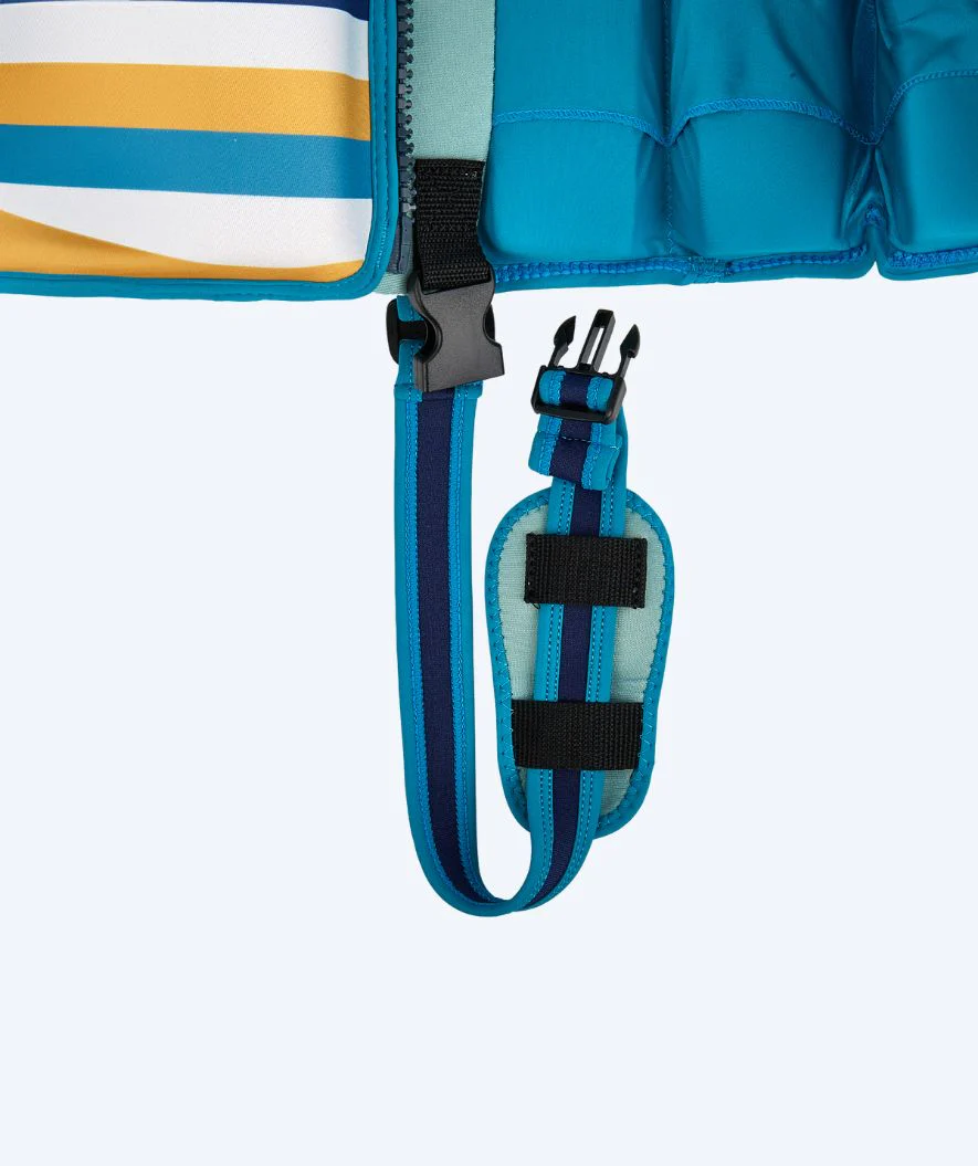 Konfidence swim vest for kids (2-12) - Original - Yellow/blue - Image 5