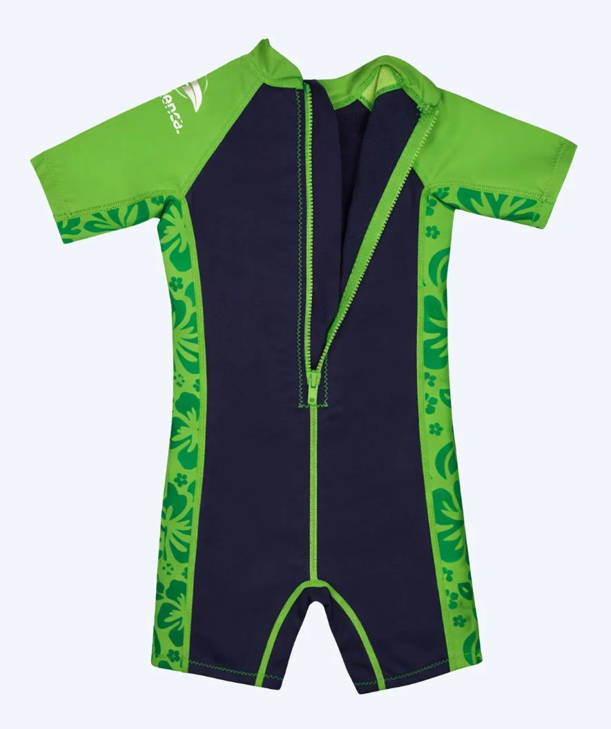 Konfidence wetsuit for kids - Warma - Dark blue/green - Image 2