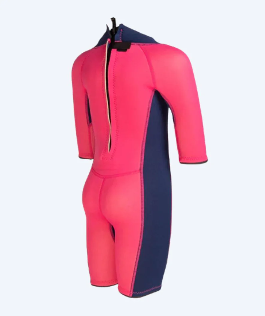 Konfidence wetsuit for kids - Shorty (3mm) - Light pink - Image 3
