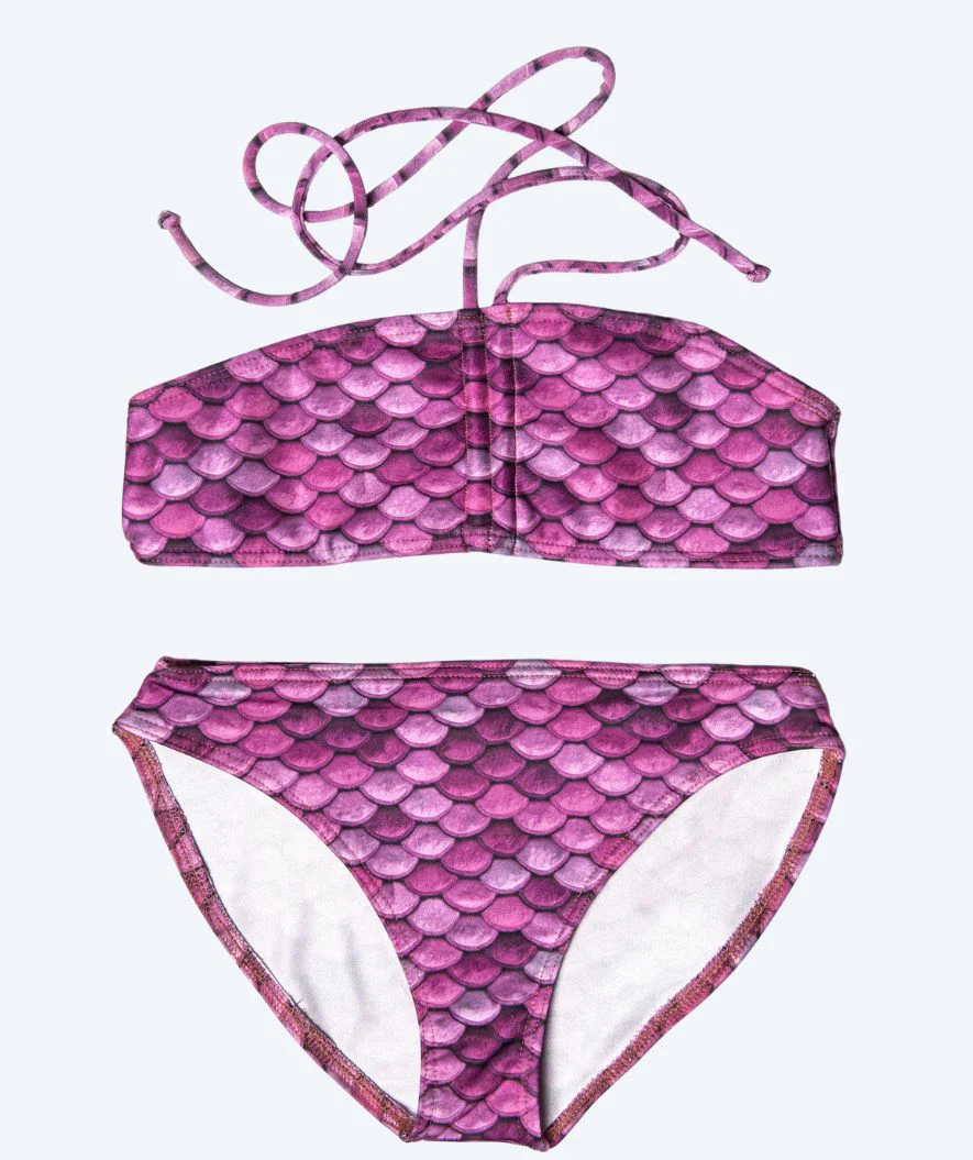 Kuaki Mermaids bikini bottom for girls - Light pink - Image 2