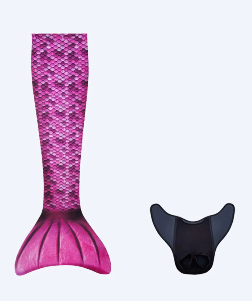 Kuaki Mermaids mermaid tail for kids - Set - Light pink