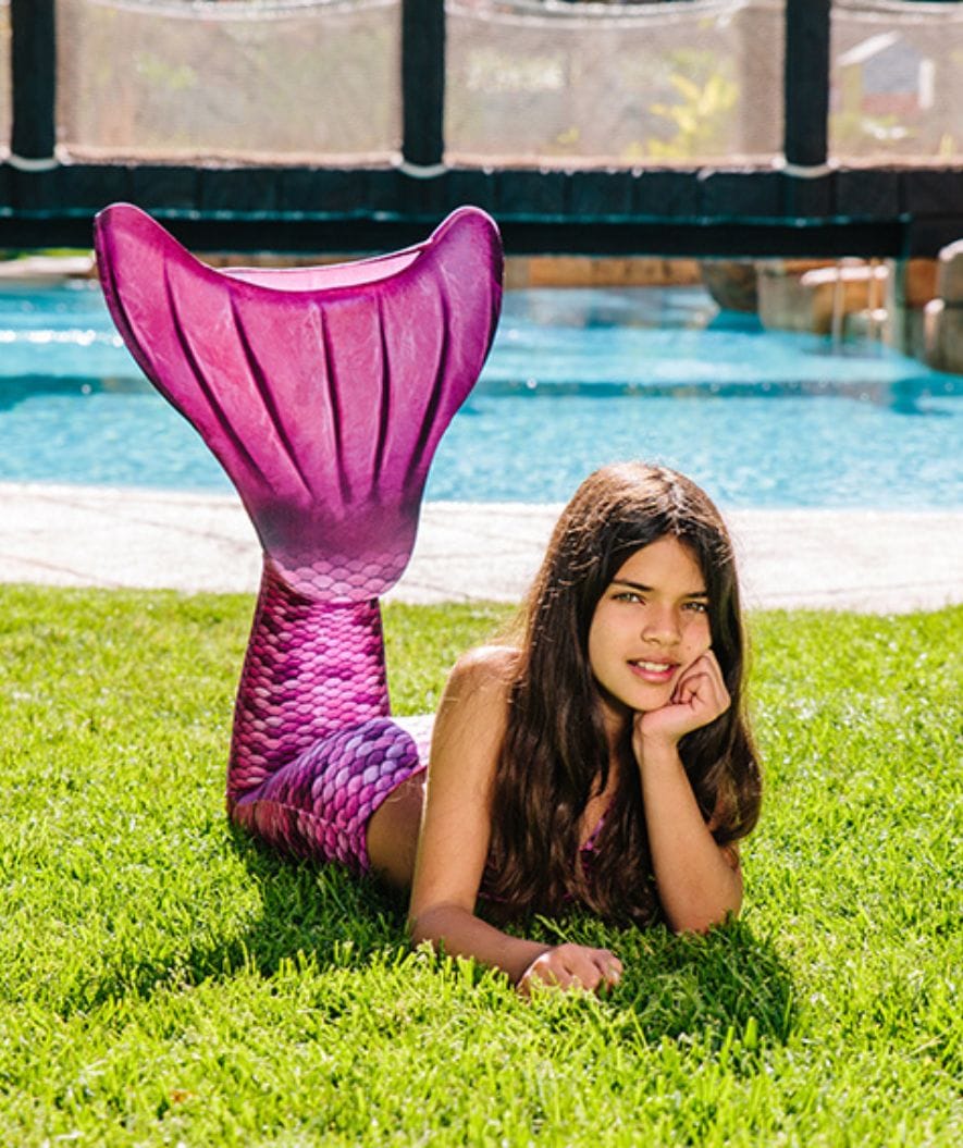 Kuaki Mermaids mermaid tail for kids - Set - Light pink - Image 2