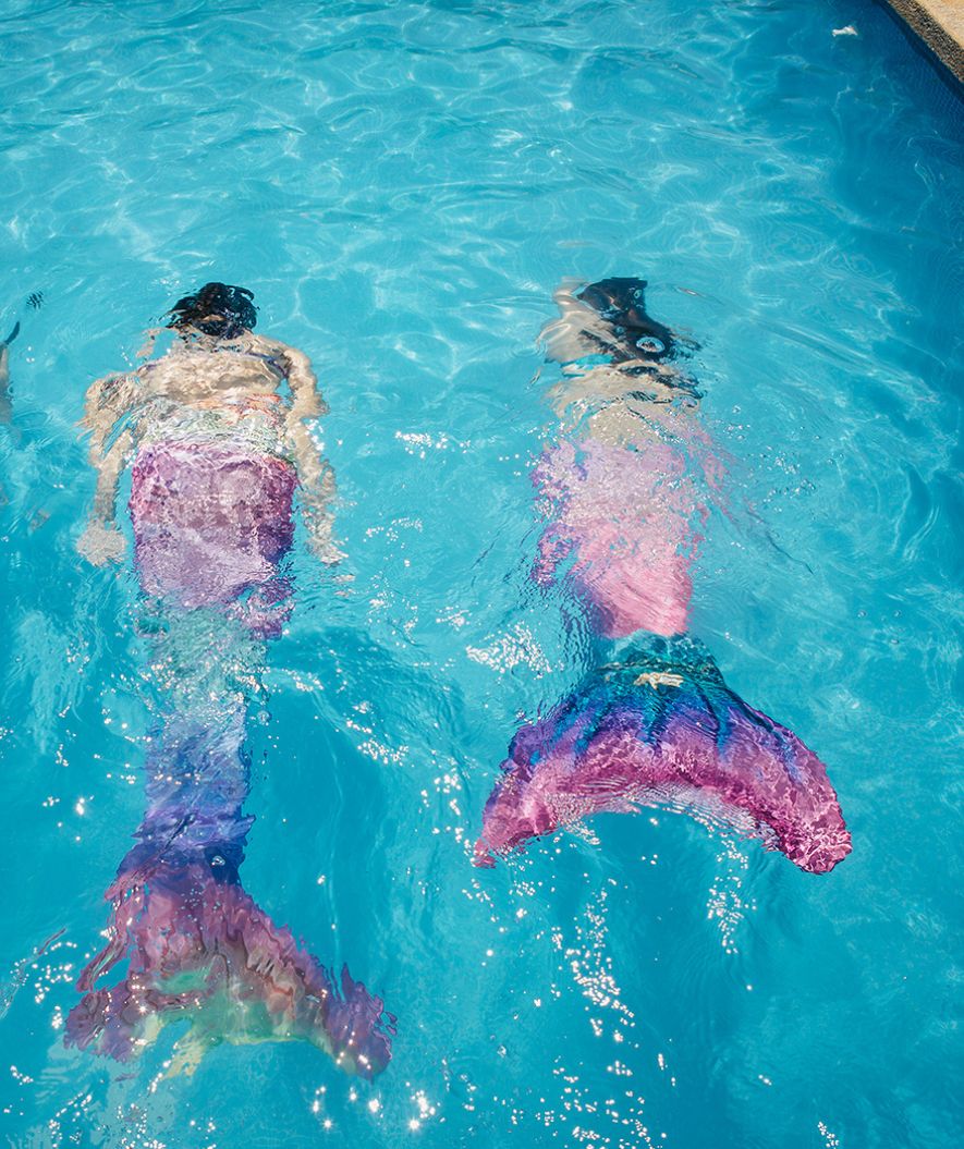 Kuaki Mermaids mermaid tail for kids - Set - Rainbow - Image 3