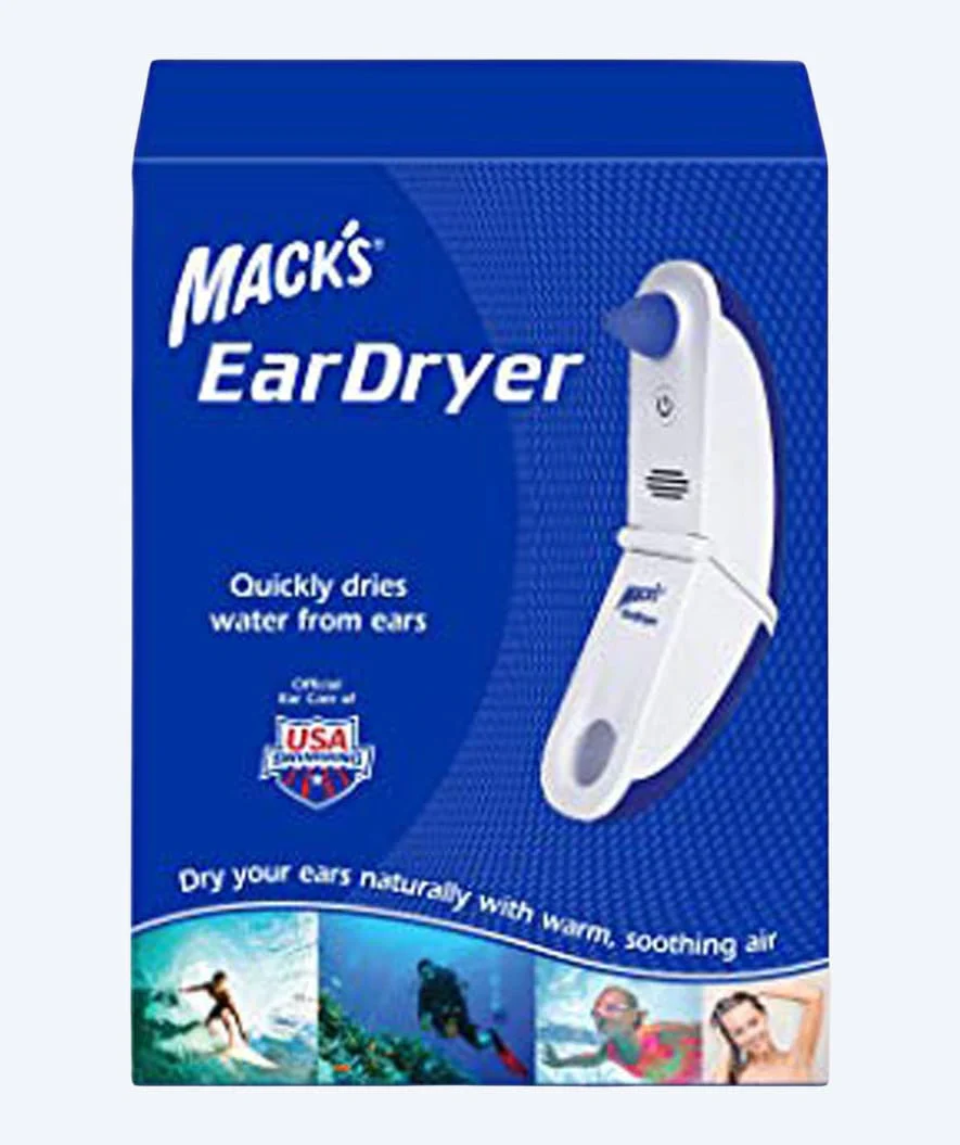 Mack´s ear dryer against water in ears