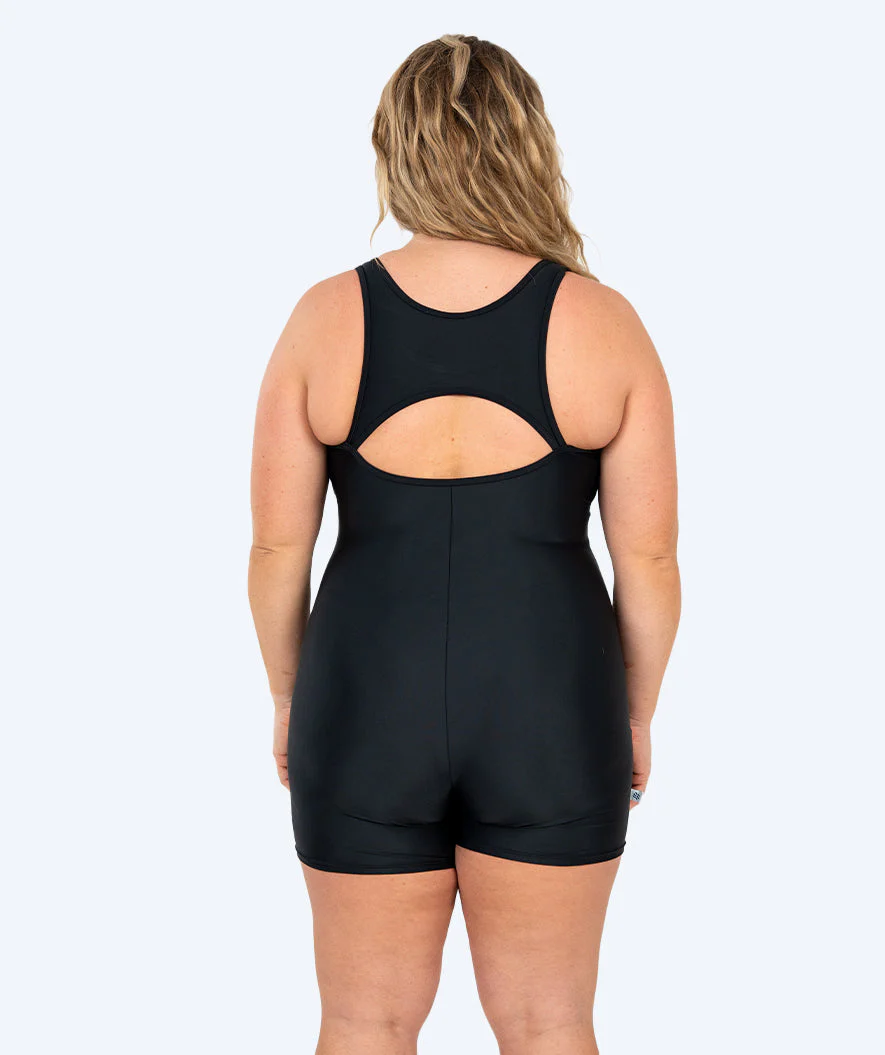 Watery swimsuit with skirt for women - Tirta - Black - Image 2