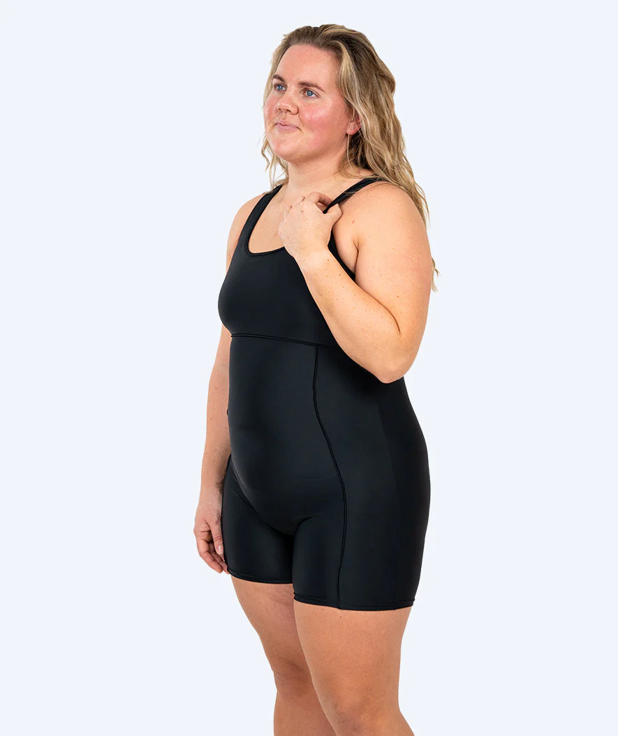 Watery swimsuit with skirt for women - Tirta - Black - Image 3