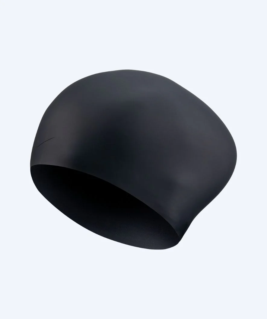 Nike swimming cap for long hair - Black