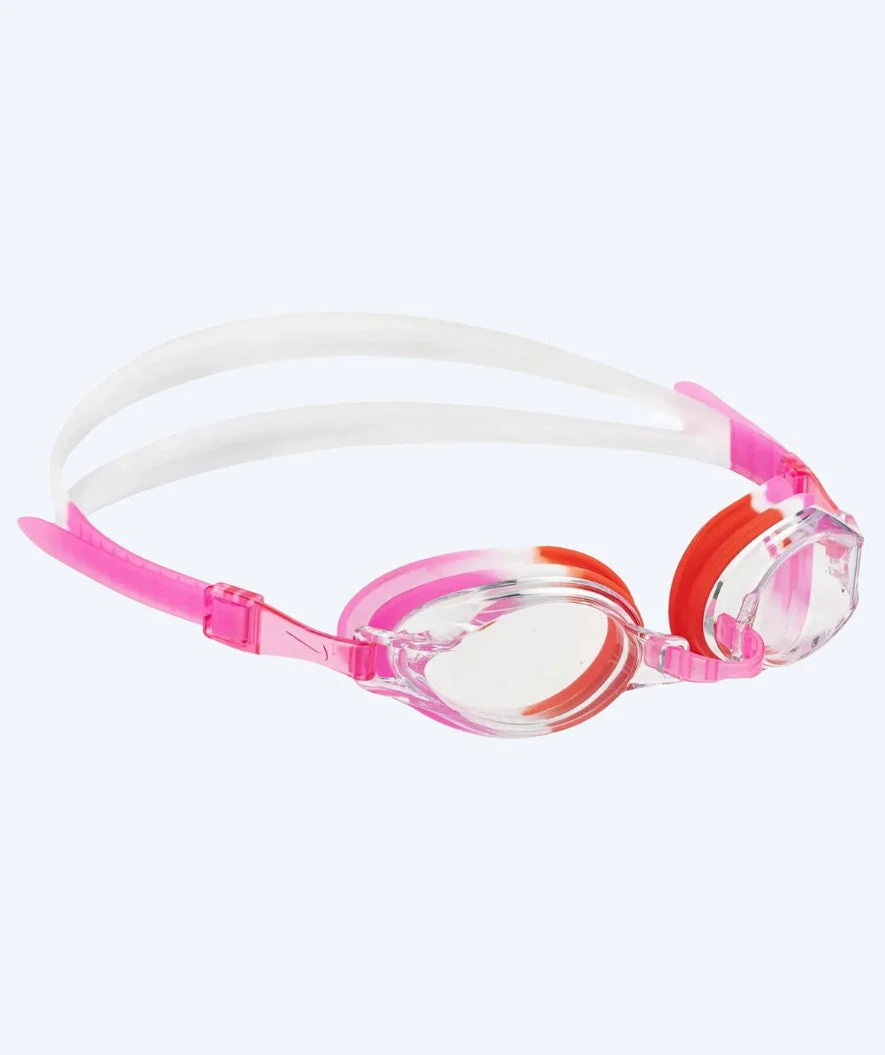 Nike swimming goggles for junior (8-14) - Chrome - Pink/clear