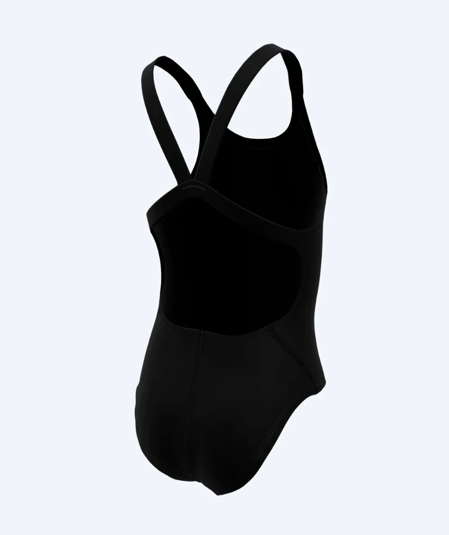 Nike swimsuit for girls - Hydrastrong Fastback - Black - Image 2