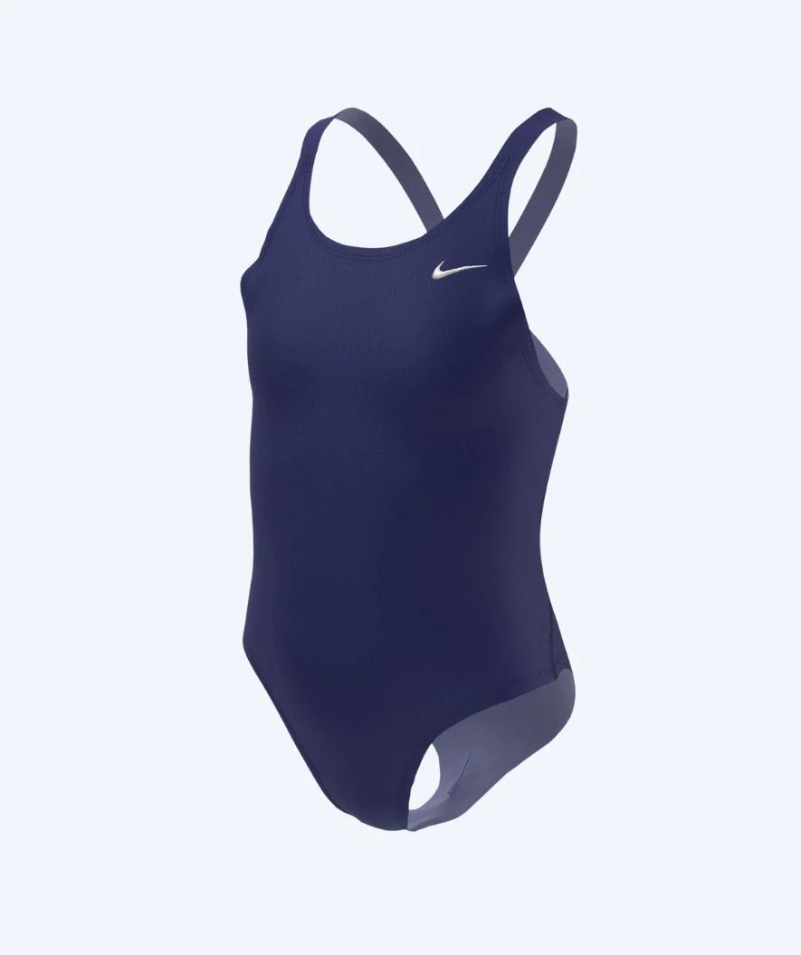 Nike swimsuit for girls - Hydrastrong Fastback - Dark blue