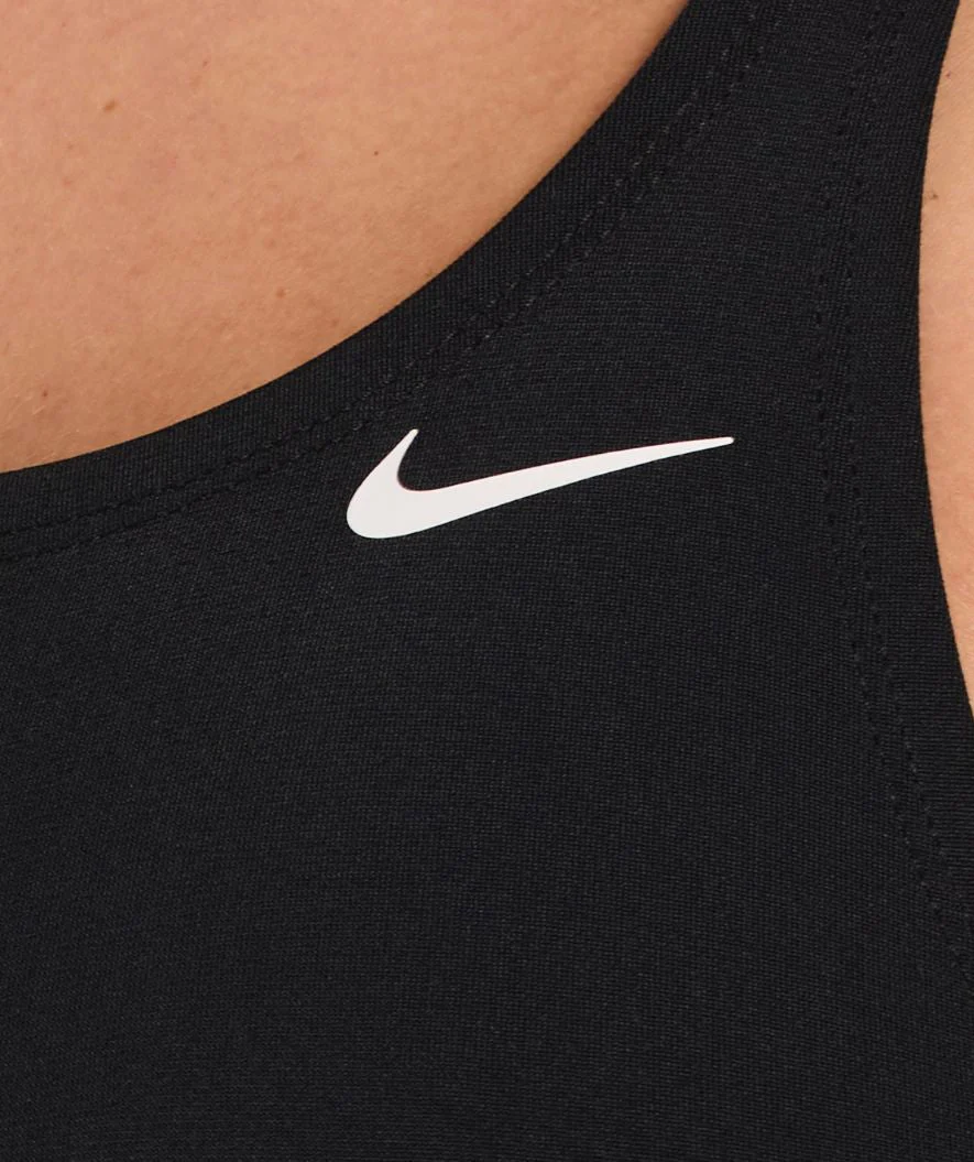 Nike swimsuit for women - Hydrastrong Fastback - Black - Image 4