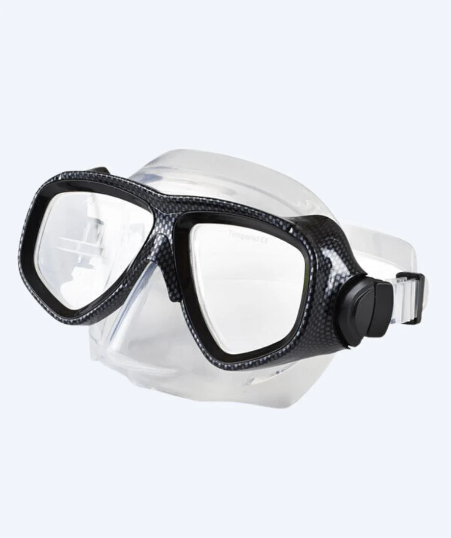 Primotec diving mask with optical correction - M80 (+1.0 – -8.0) - Black