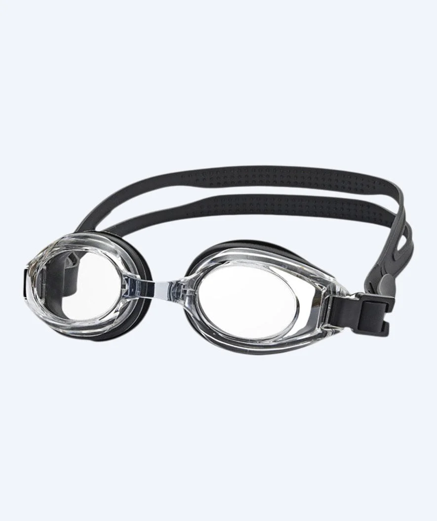 Primotec nearsighted swimming goggles with prescription for adults - (-1.0) – (-8.0) - Black