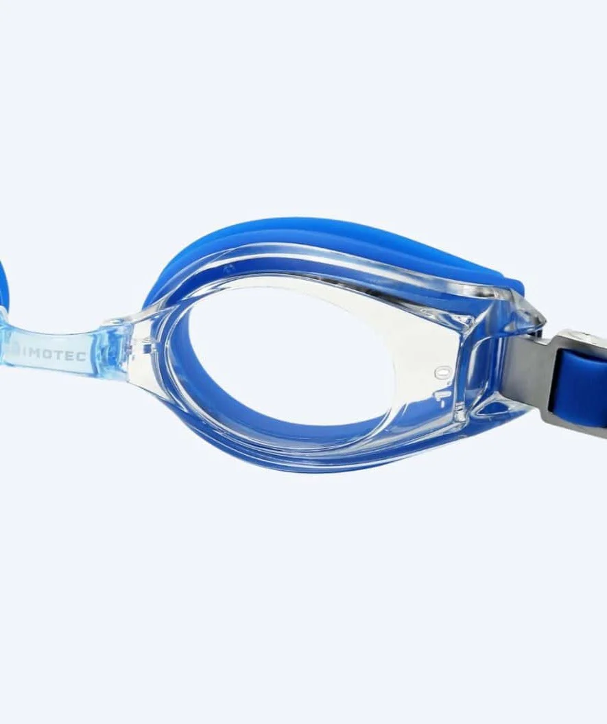 Primotec nearsighted swimming goggles with prescription for adults - (-1.0) – (-8.0) - Blue - Image 3