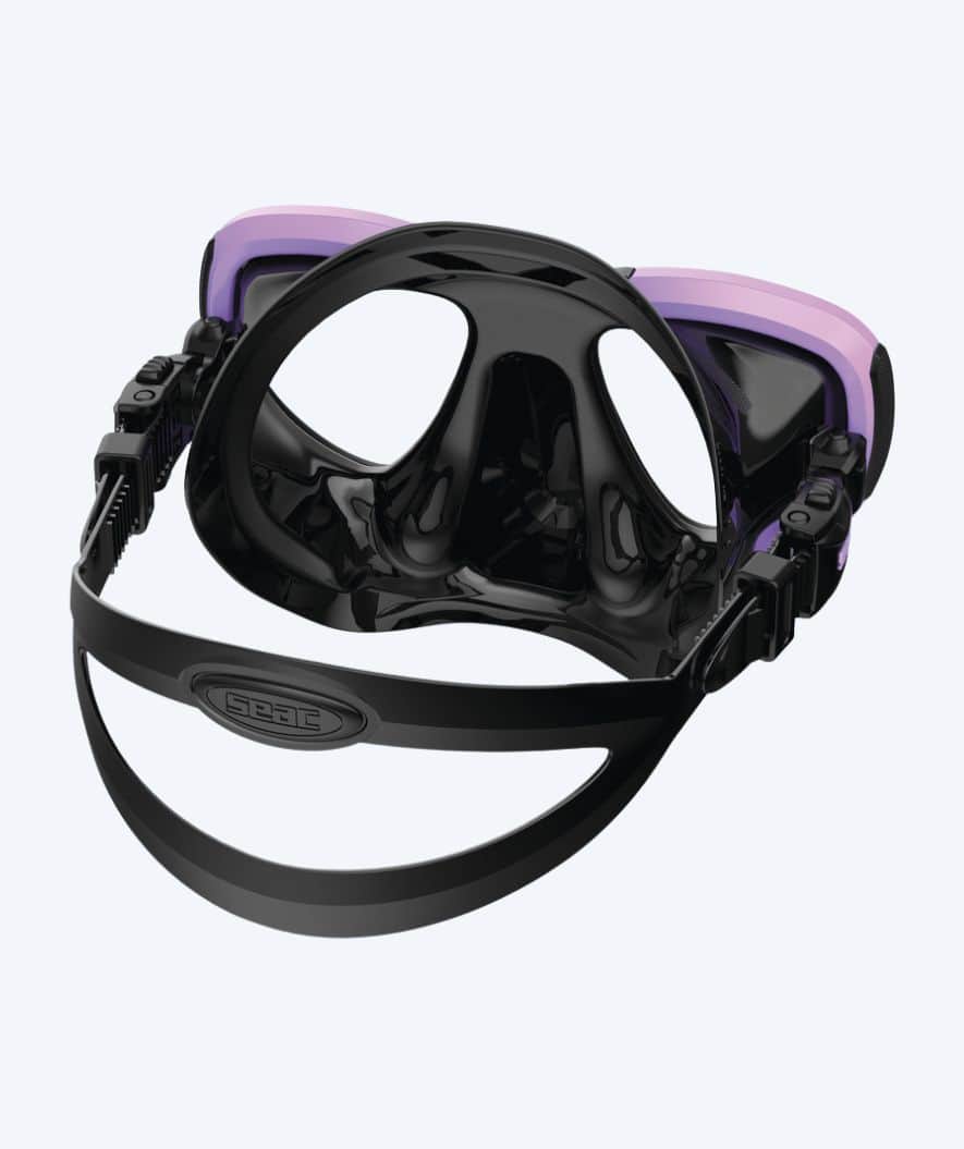 SEAC diving mask for adults - Afrodite - Black/pink - Image 3