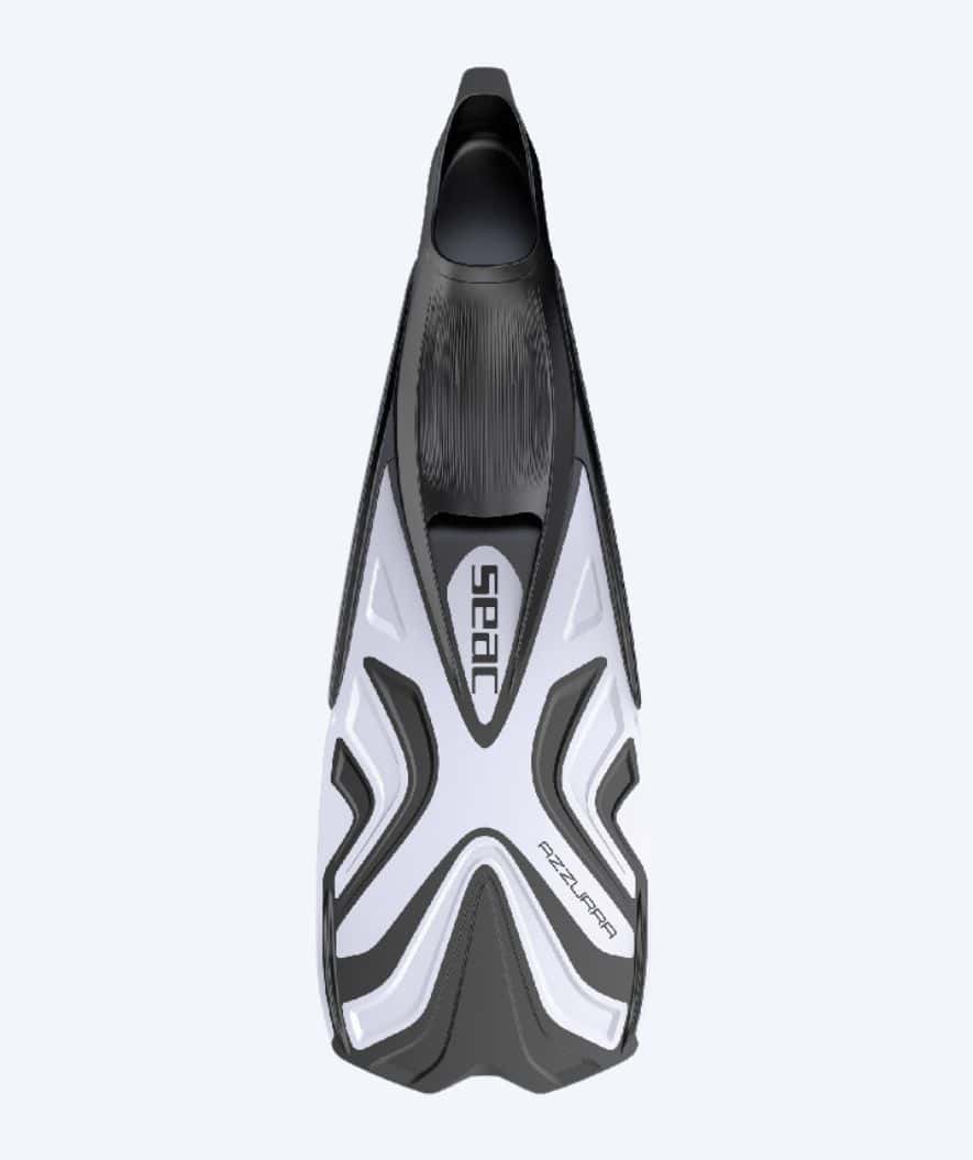 SEAC diving fins for adults - Azzurra - Black/white - Image 2