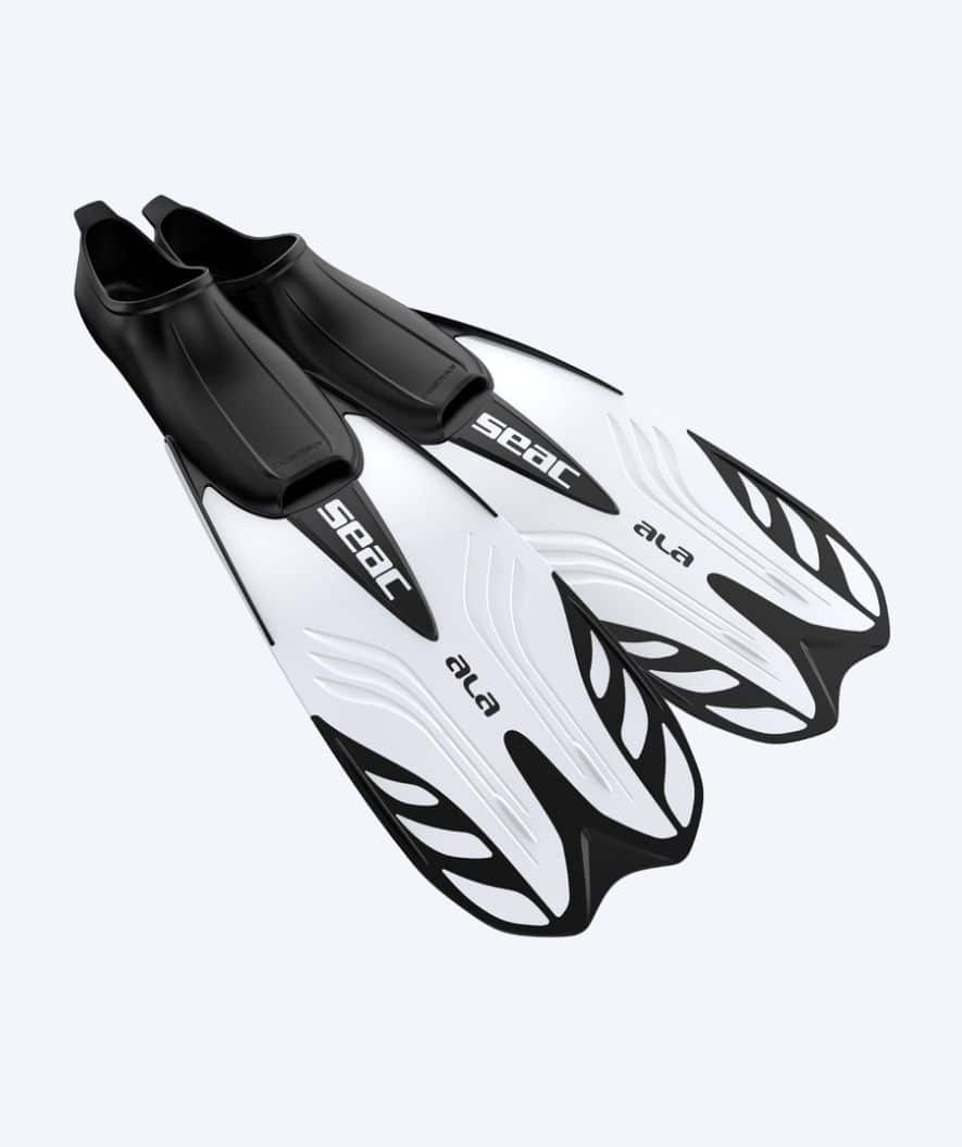 SEAC diving fins for adults - Ala - Black/white