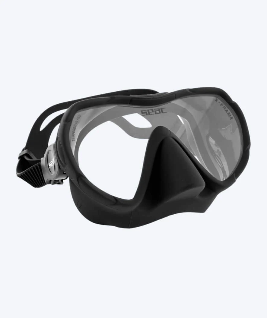SEAC diving mask for adults - X-Frame - Black - Image 4