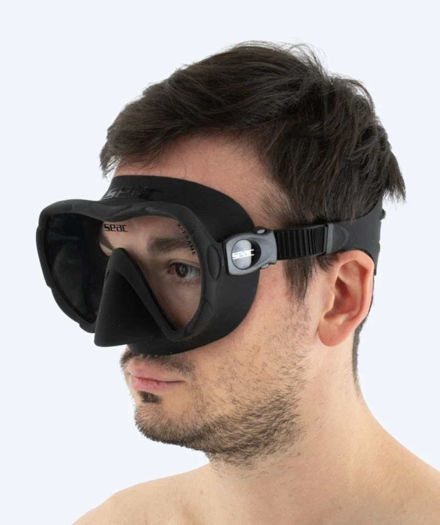 SEAC diving mask for adults - X-Frame - Black - Image 5