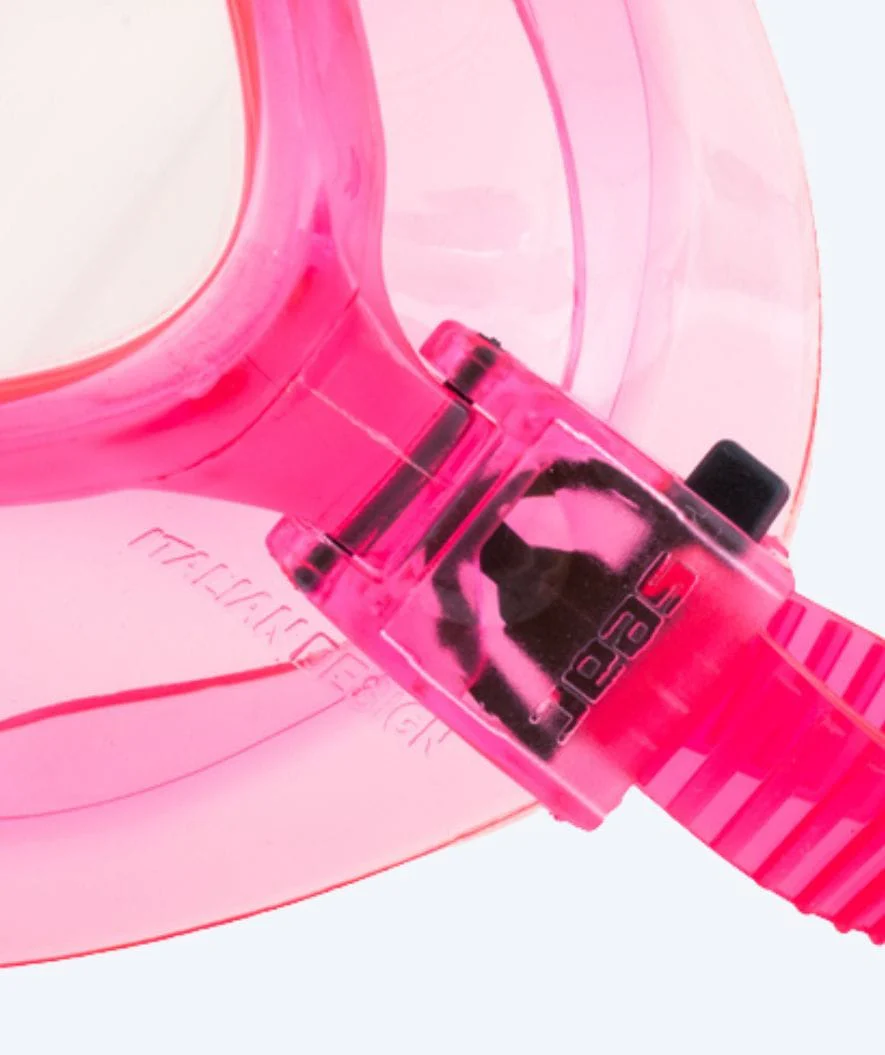 SEAC diving mask for kids (3-6) - Baia - Pink - Image 3