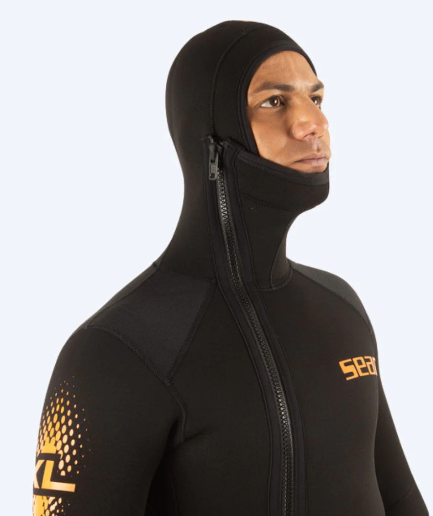 SEAC scuba wetsuit for men - Liberty (5mm) - Black/multi - Image 5