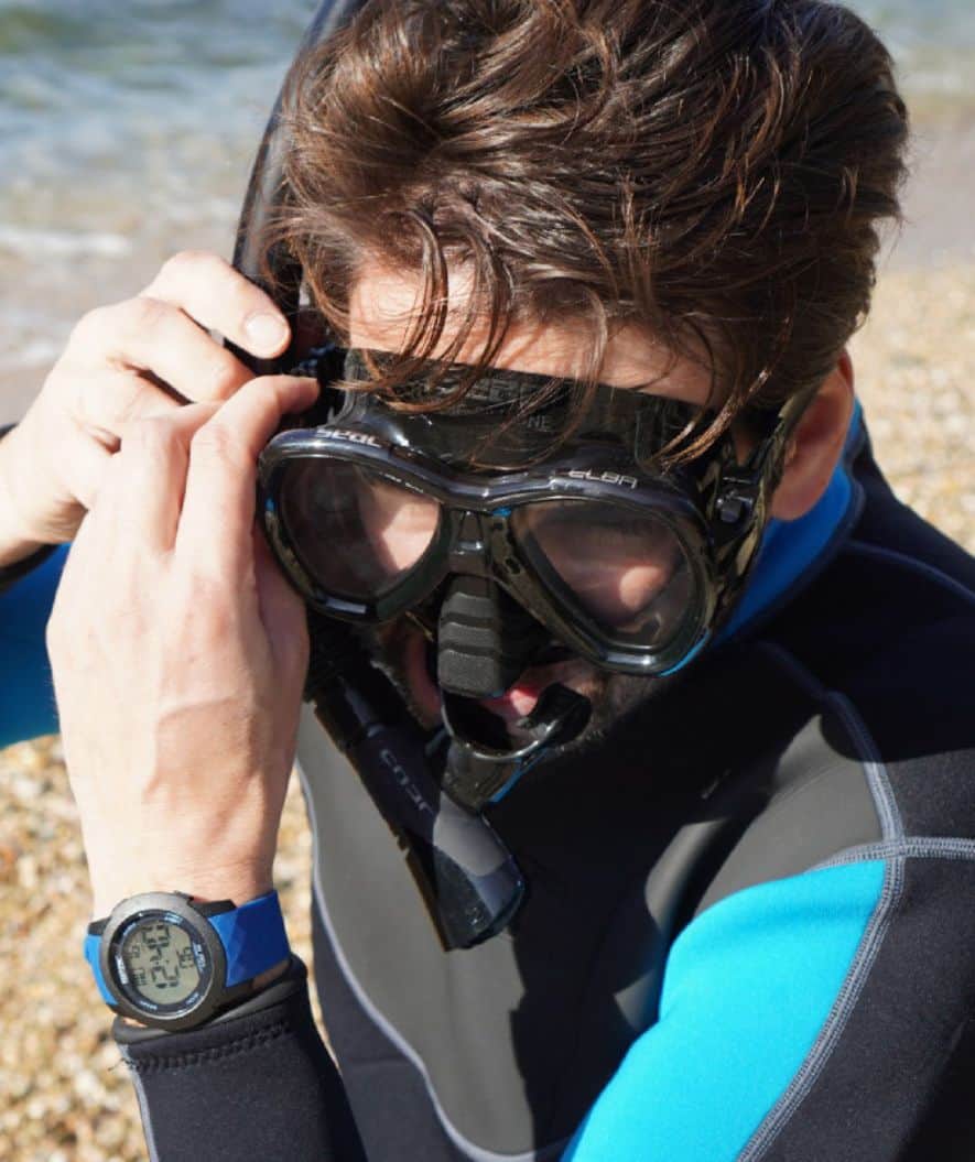 SEAC diving mask for adults - Elba - Black - Image 4
