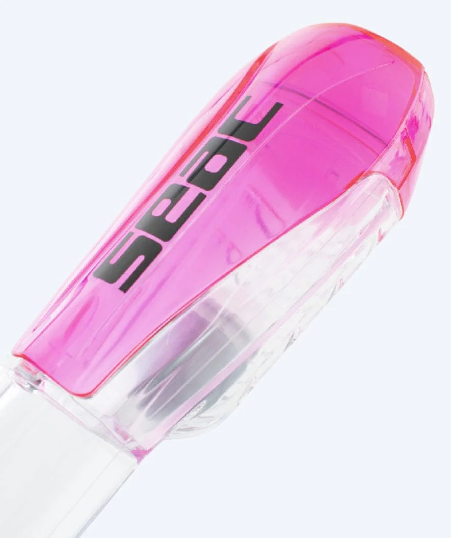SEAC full face diving mask for kids - Libera XS/S - Pink - Image 3